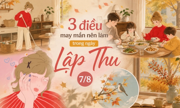 3 điều nên làm trong ngày Lập Thu 7/8 để thu hút may mắn và khởi đầu mùa mới nhiều hanh thông