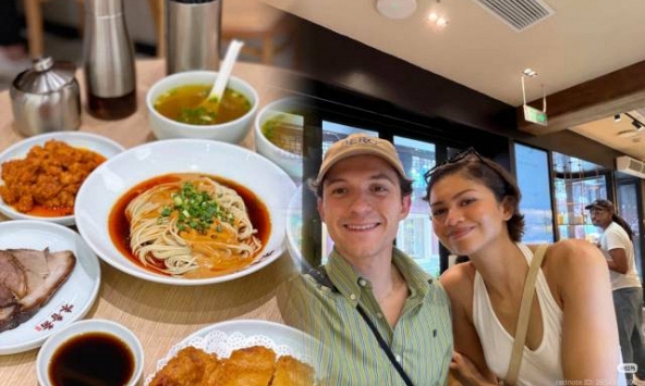 Bát mì 50.000 đồng khiến Tom Holland và Zendaya quay lại 2 lần: Vỏn vẹn 11 bàn, bí mật nằm ở loại sốt 'cắm đũa không đổ'