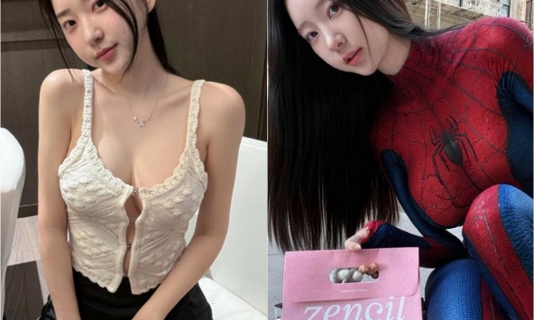 Tiếp tục đu trend người Nhện, hot girl gợi cảm bậc nhất làng game tiếp tục khiến fan 'nức lòng', khoe đường cong hoàn hảo