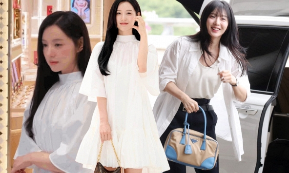 Kim Ji Won chứng minh mặc càng đơn giản càng sang, đứng im cũng tỏa ra hào quang sáng chói
