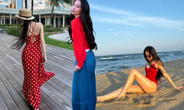 Mỹ nhân Việt 45 tuổi vẫn độc thân: Vóc dáng nuột nà thấy mê, style 'chặt chém' hội gái trẻ