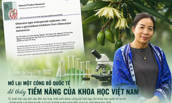 Mở lại một công bố quốc tế để thấy tiềm năng của khoa học Việt Nam