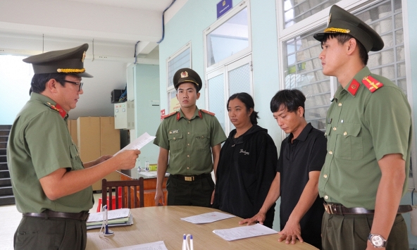 Ra quyết định khởi tố hình sự vợ chồng Giám đốc Nguyễn Văn Huy và Đỗ Ngọc Ánh