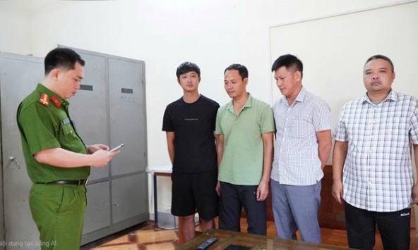 Công an điều tra giao dịch chuyển khoản 61,9 triệu đồng: Bắt Nguyễn Văn Truy cùng 3 người khác