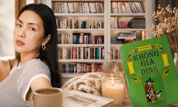 Tăng Thanh Hà và kệ sách lưu giữ từng phiên bản của một người phụ nữ: Càng trưởng thành, càng hiểu vì sao có những cuốn sách không nỡ bỏ