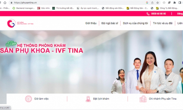 Tước giấy phép hoạt động Hệ thống phòng khám sản phụ khoa IVF Tina