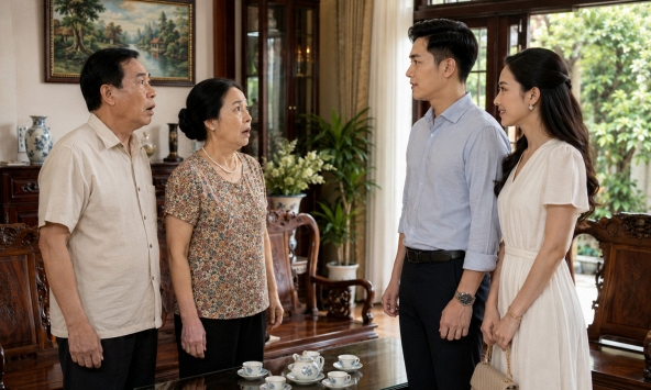 Mừng rỡ vì con gái dẫn bạn trai về ra mắt, nhưng nhìn chàng rể tương lai, đôi vợ chồng tái mặt