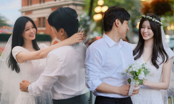 Danh tính nữ ca sĩ xinh đẹp ngút ngàn, vừa cưới 'tổng tài' luật sư ngày 16/8