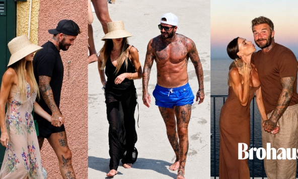 Body tuổi ngũ tuần của David Beckham đúng là 'hàng cực phẩm'!