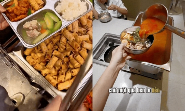 Haidilao có “đãi ngộ” khiến dân mạng thèm thuồng: Cơm nhân viên ngày 3 bữa, món nào cũng đầy đặn, hết lại được ăn thêm