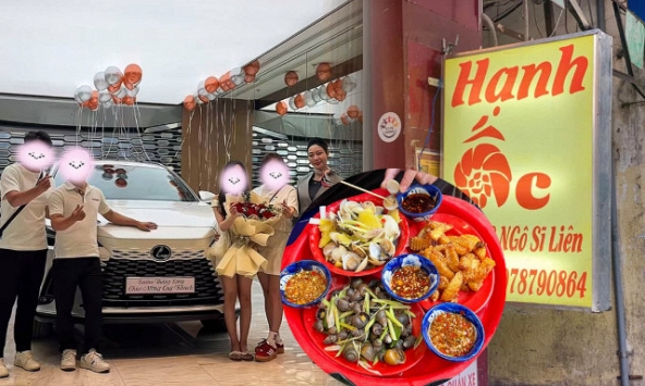 Chủ quán ốc nổi tiếng Hà Nội tậu Lexus RX350 cho con trai, khách ruột tấm tắc: 'Chắc mình cũng đóng góp được cái vô lăng'