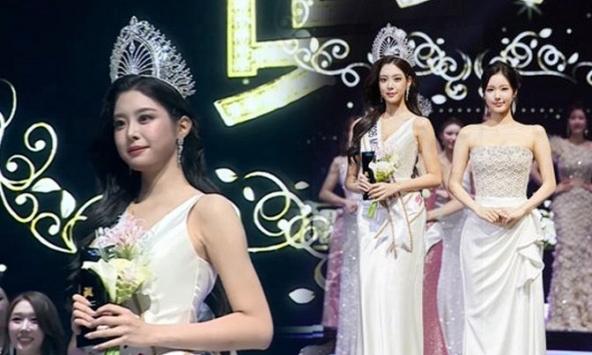 Mỹ nhân 2k3 cao 173cm vừa đăng quang Hoa hậu, soi đến gia thế mà ngỡ ngàng!