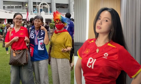 Chu Thanh Huyền - vợ Quang Hải bỗng hot rần rần ở Thái Lan, được cả fan Thái xin chụp ảnh cùng