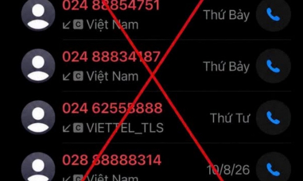 Công an cảnh báo: Tất cả người dân tuyệt đối không nghe, không gọi lại “cuộc gọi nháy máy” từ đầu số 022, 024, 028