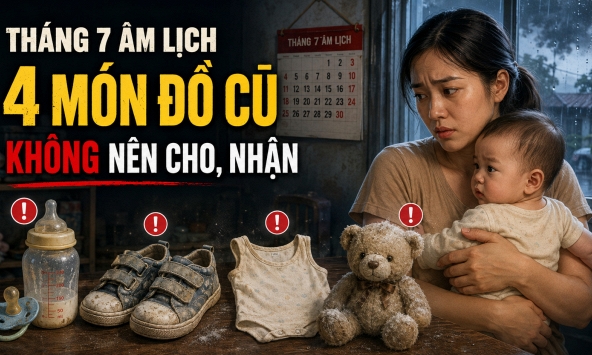 Mẹ hãy nhớ trong tháng 7 âm lịch: Quần áo cũ có thể cho, nhưng 4 món này mới đến mấy cũng đừng tặng, ai cho cũng chớ dại nhận!