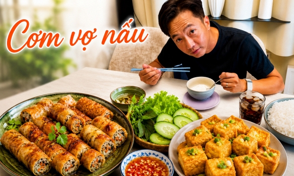 Tưởng đại gia như Cường Đô La ăn gì cũng có, ai ngờ xa nhà lại nhớ đúng mâm cơm này