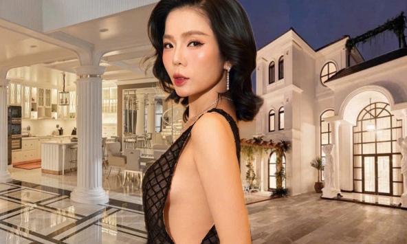Biệt thự rộng gần 600m2 của Lệ Quyên