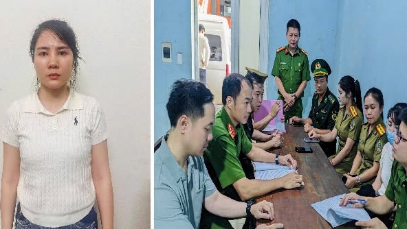 Bắt giữ thành công Hoàng Thùy Linh SN 1998