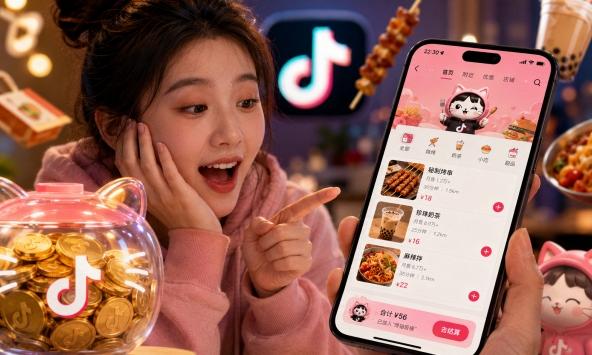 Douyin làm app đặt đồ ăn không giao hàng: Chiêu giữ dòng tiền tinh vi ẩn sau trò đùa cho giới trẻ
