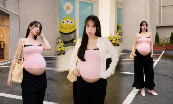 Chưa thấy mẹ bầu nào vi vu những tháng cuối thai kỳ vẫn xinh như Joyce Phạm: Nhan sắc 'mẹ 5 con' khiến ai cũng trầm trồ