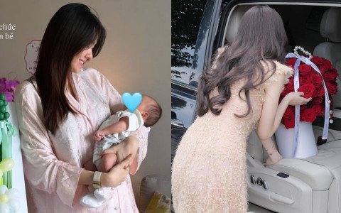 Nàng hậu Việt lộ diện, công khai ảnh bế em bé sau khi âm thầm sinh con cho doanh nhân kín tiếng