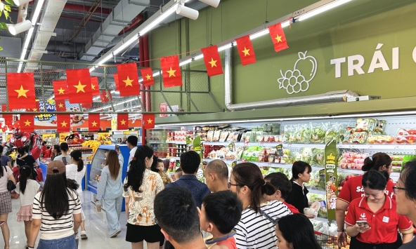 Siêu thị đua giảm giá đến 50%, tăng nguồn hàng đón sức mua dịp 2/9