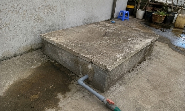 Bao lâu nên vệ sinh bể nước xi măng một lần?