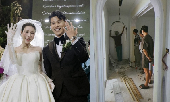 Văn Thanh và Trần Bích Hạnh xây nhà mới 