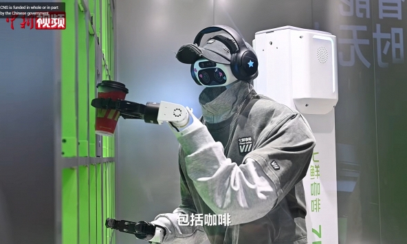 JD.com ra mắt tiệm cà phê robot phục vụ 24/7, 60 phút pha được 202 ly đồ uống