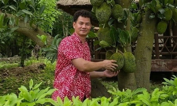 Vườn nhà nghìn mét vuông của NSND Xuân Bắc