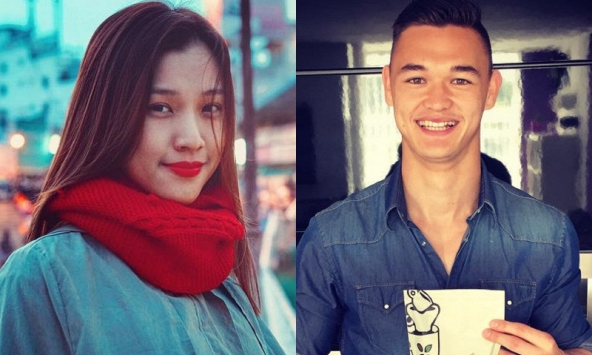 10 năm trước của MC Hoàng Oanh và thủ môn Lê Giang Patrik