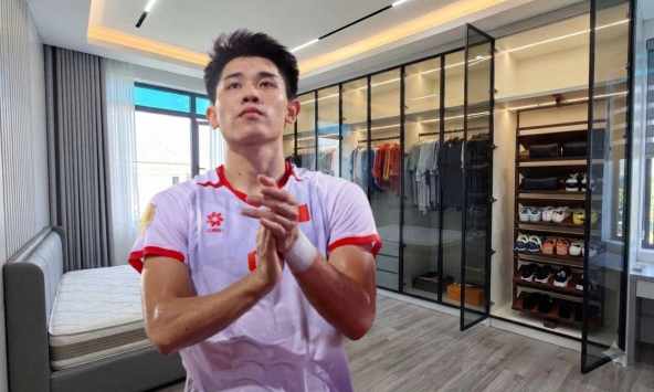 Bên trong phòng ngủ của Đình Bắc ở quê