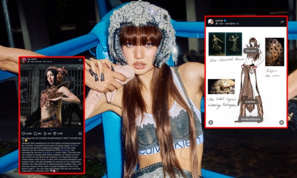 Lisa bị phốt đạo nhái trang phục trong MV mới: Người tố là sinh viên mới tốt nghiệp, không ngại va chạm ekip khủng