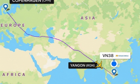 Điều bất ngờ trên chuyến bay VN38 ngày 5/9 của Vietnam Airlines