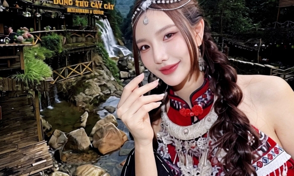 Du lịch Sapa, nữ DJ nóng bỏng người Thái khiến CĐM thích thú với bộ ảnh mới