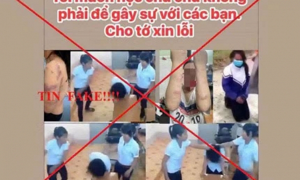 Không có việc nữ sinh lớp 9 bị bạo hành trong ngày khai giảng: Tài khoản tung tin hiện ở Thái Lan