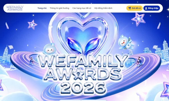 WeFamily Awards 2026 chính thức mở cổng đề cử: Cùng gọi tên những người mẹ và gia đình truyền cảm hứng