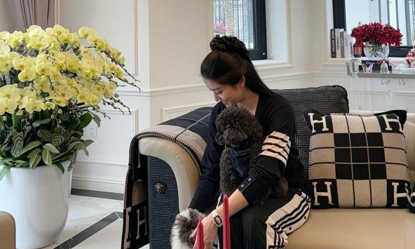 Biệt thự 3 tầng toàn màu trắng của mỹ nhân Hà Nội 30 tuổi chưa lấy chồng, được báo Trung khen là 'quốc bảo nhan sắc'