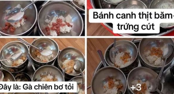 Các suất ăn ở trường mầm non bị phản ánh quá ít: Nghi ngờ giáo viên đã nghỉ việc tự múc ra bát, rồi chụp ảnh