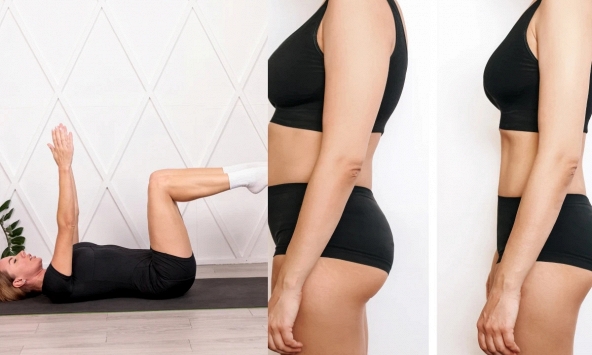 Người trung niên muốn giảm mỡ bụng nên thử: Bài tập 'con bọ chết' chỉ cần nằm trên thảm cũng có thể siết cơ bụng và giảm mỡ