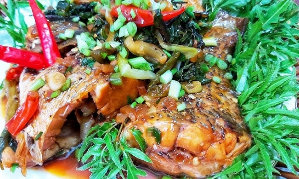Điều gì xảy ra khi ăn lá đinh lăng với cá?