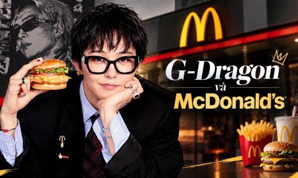 G-Dragon chính thức bắt tay McDonald’s: Khi “ông hoàng K-pop” trở thành quân bài marketing cho chiến dịch phủ 13 thị trường châu Á