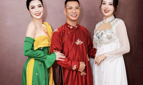 Á hậu Thụy Vân, Huyền My, Thu Quỳnh cùng dàn sao hội ngộ chúc mừng NTK Kenny Thái