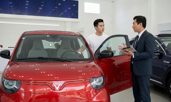 Mua xe 0 đồng, sạc miễn phí: VF 2 gỡ bài toán tài chính cho người mới lên đời ô tô