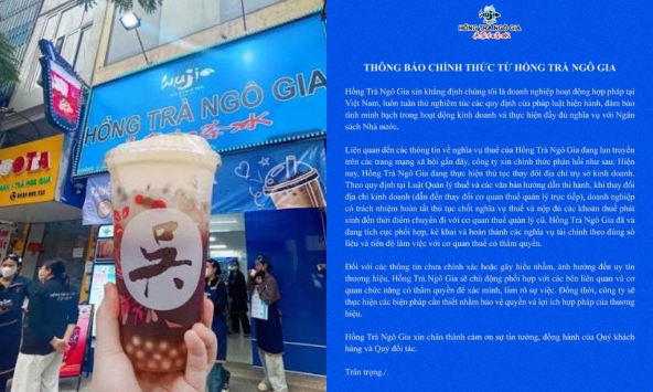 Hồng Trà Ngô Gia lên tiếng về thông tin đang lan truyền trên MXH