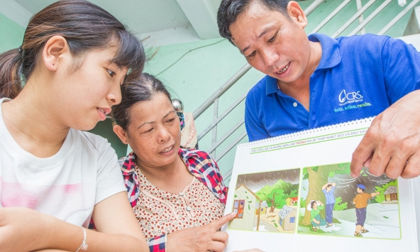 Khi phụ nữ không chỉ là người chờ được cứu trong thiên tai
