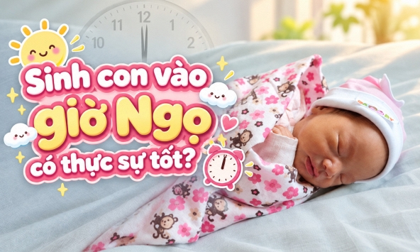 Sinh con vào giờ Ngọ có thực sự tốt?