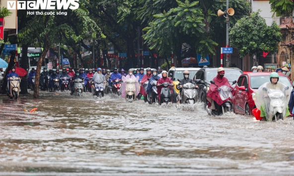 Tin mới nhất về đợt mưa to đến rất to ở Bắc Bộ