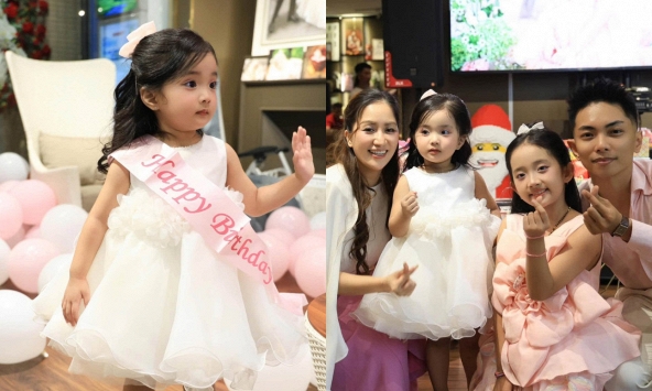 Lisa 3 tuổi xinh yêu như búp bê sống nhà Khánh Thi - Phan Hiển