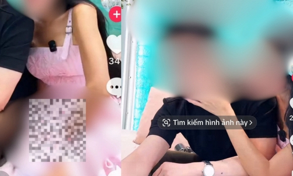 Phát tán clip 'dặm bùa yêu' phản cảm với bạn trai, TikToker nổi tiếng hứng trọn bão chỉ trích